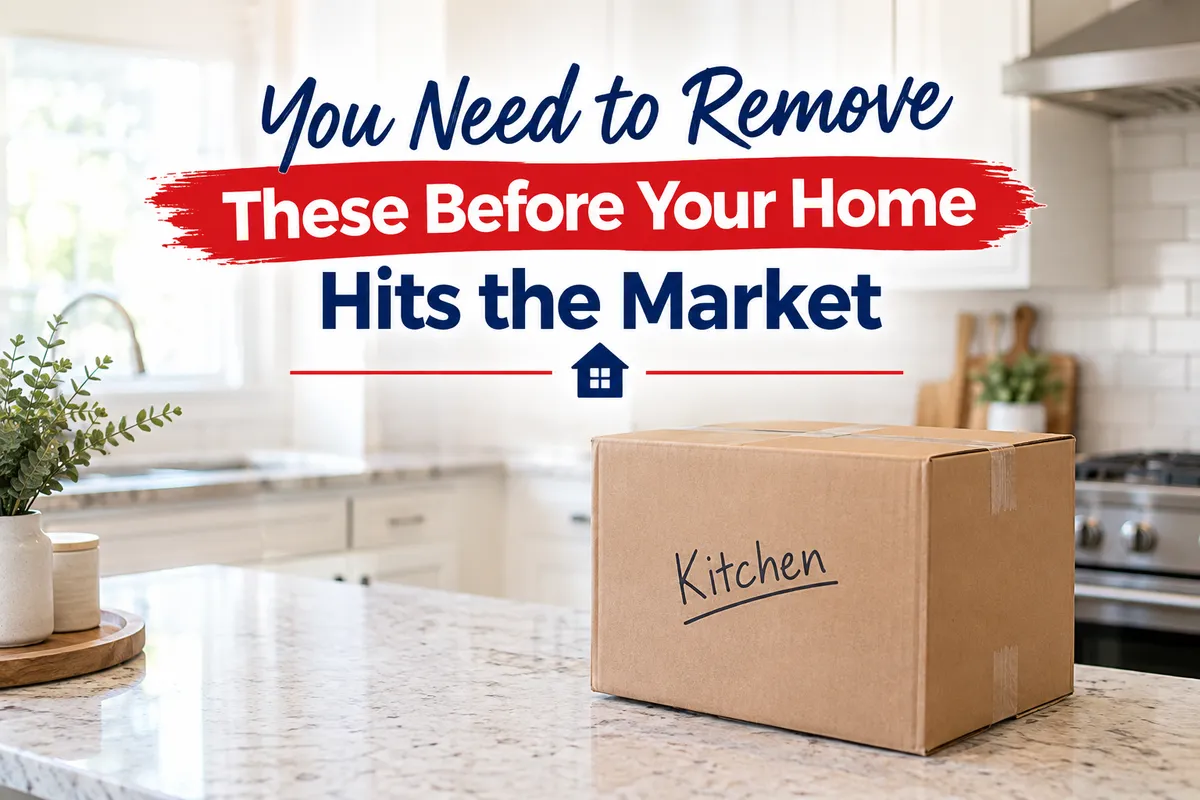 30 Things to Remove Before Selling Your Home