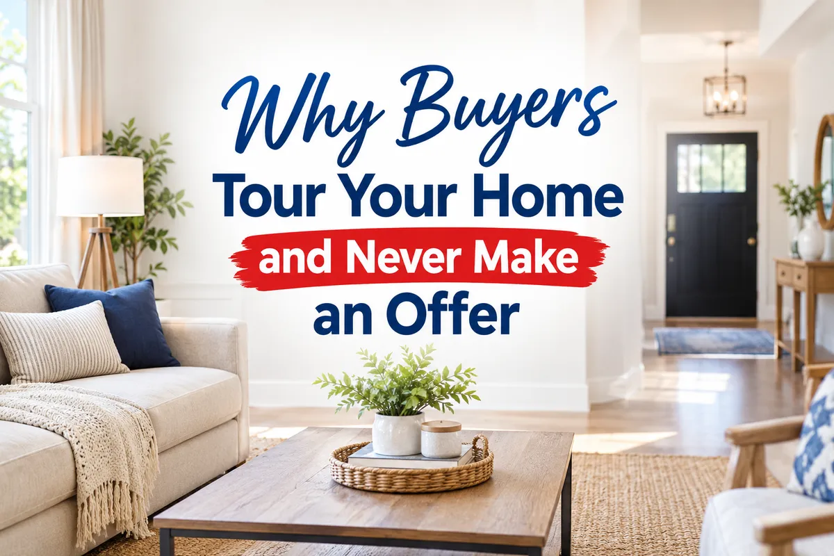 11 Showings, Zero Offers: What Buyers Really Think When They Walk Through Your Home
