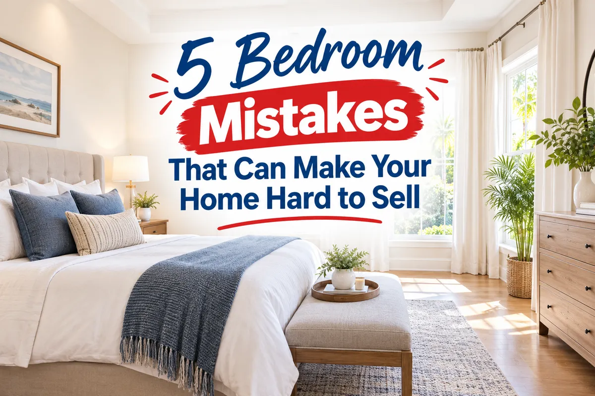 5 Things in Your Bedroom That Could Keep Your Home From Selling