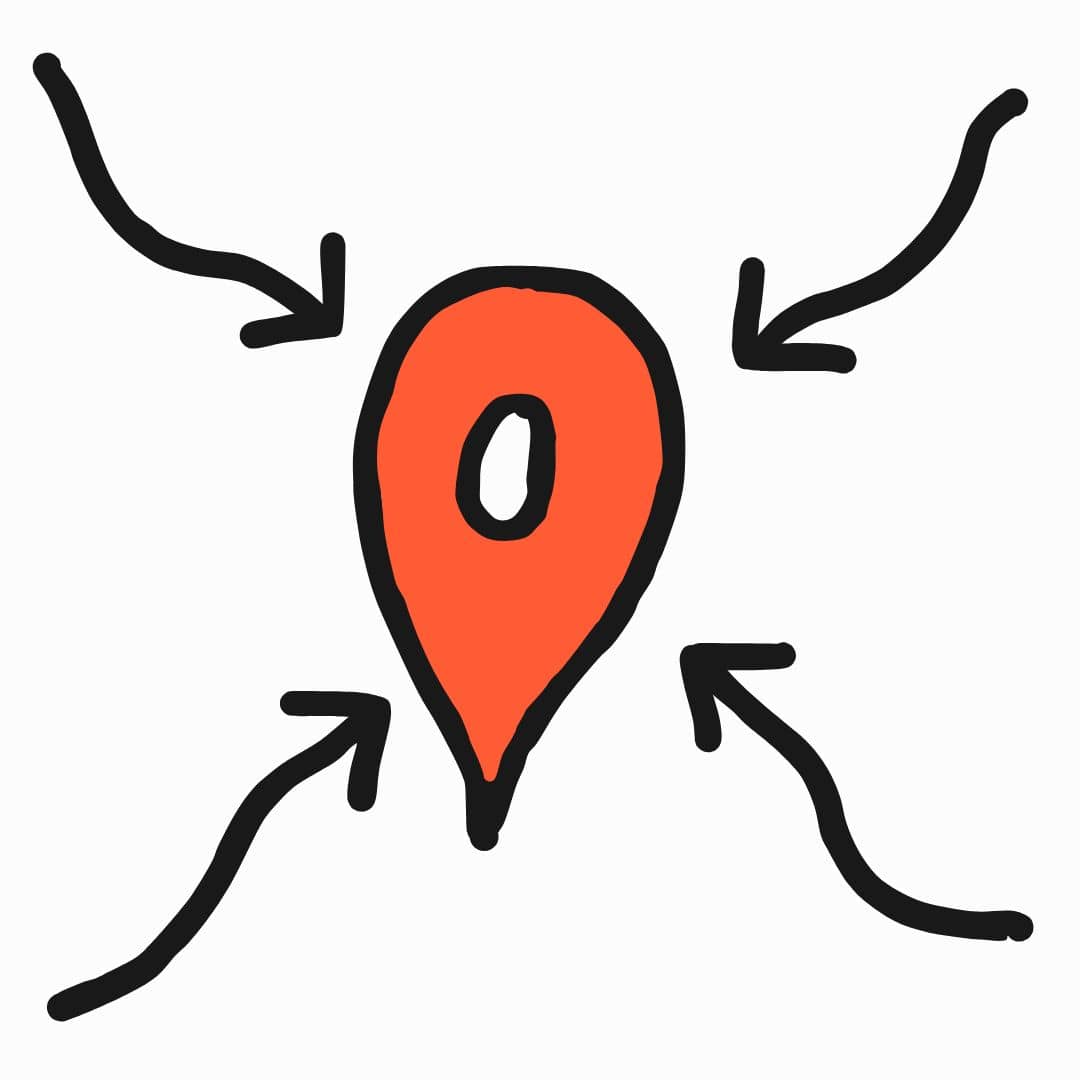 Illustration showing Verange’s area exclusivity feature, partnering with only one dental clinic per region to ensure local marketing dominance.Illustration showing Verange’s area exclusivity feature, partnering with only one dental clinic per region to ensure local marketing dominance.