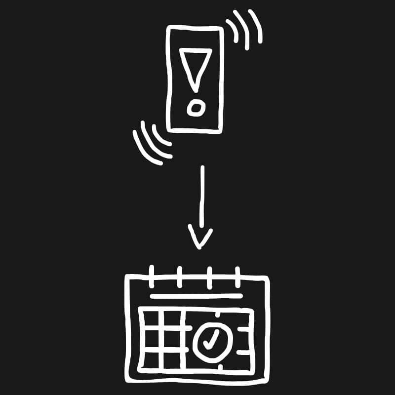 Graphic showing automated SMS and email follow-ups converting dental leads into confirmed appointments using Verange’s Smart Nurture Engine.