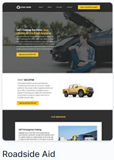 Automotive Industry Website Design