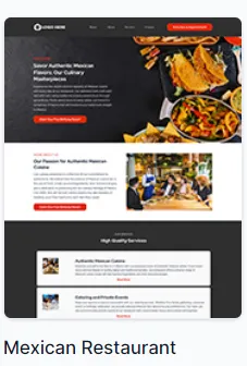 Marketing Agency For Restaurant & Bar Industry - Mexican Restaurant