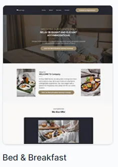 Travel & Hospitality Industry - Bed & Breakfast