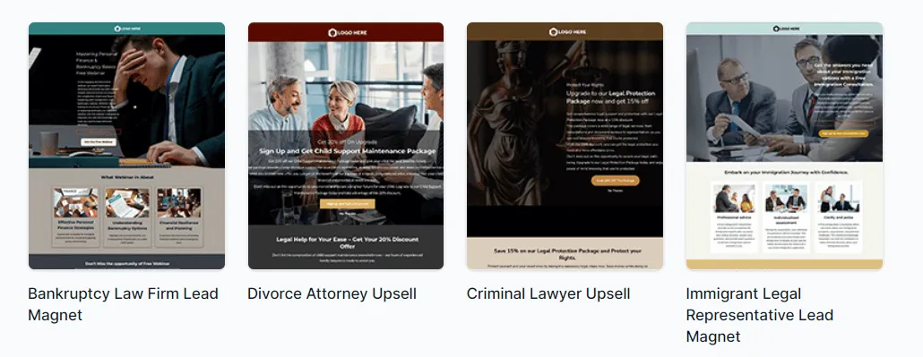 Effective Law Firm Marketing: Inspiring Website and Funnel Samples