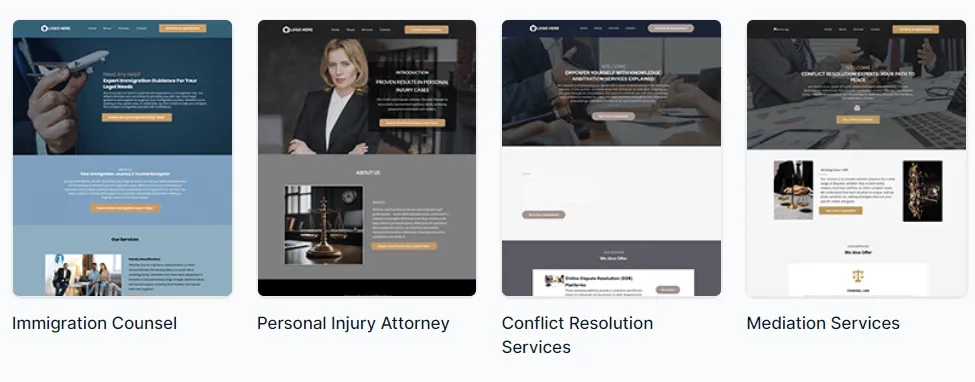 Transform Your Law Firm Marketing with Expertly Crafted Website and Sales Funnel Samples