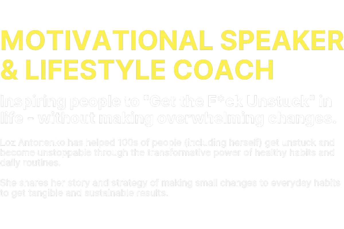 Motivationl Speaker & Lifesyle Coach
