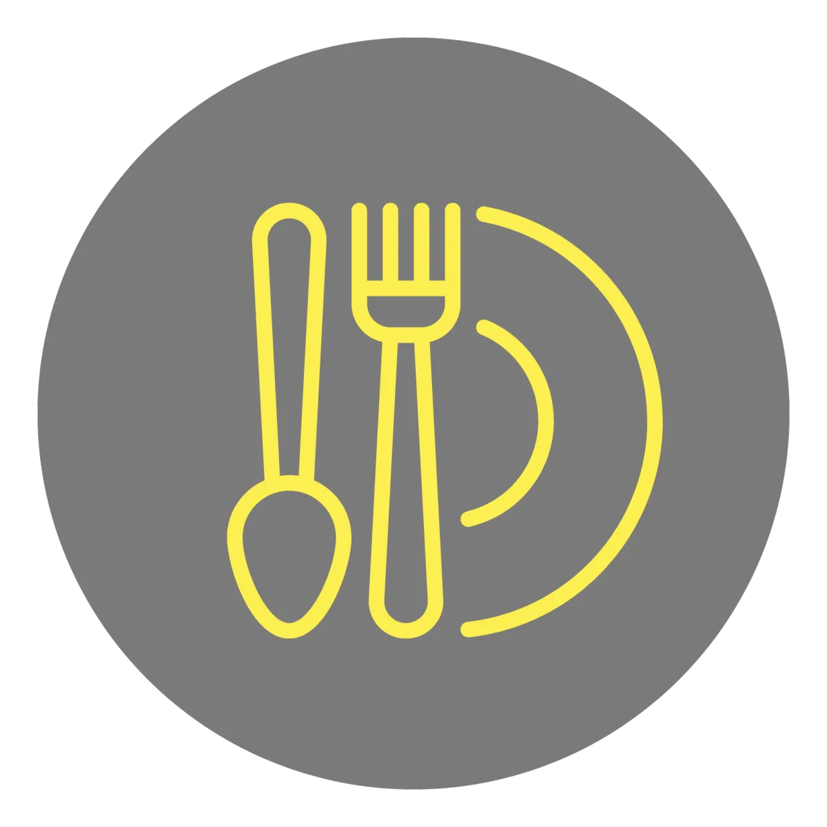 Plate and Utensils Icon