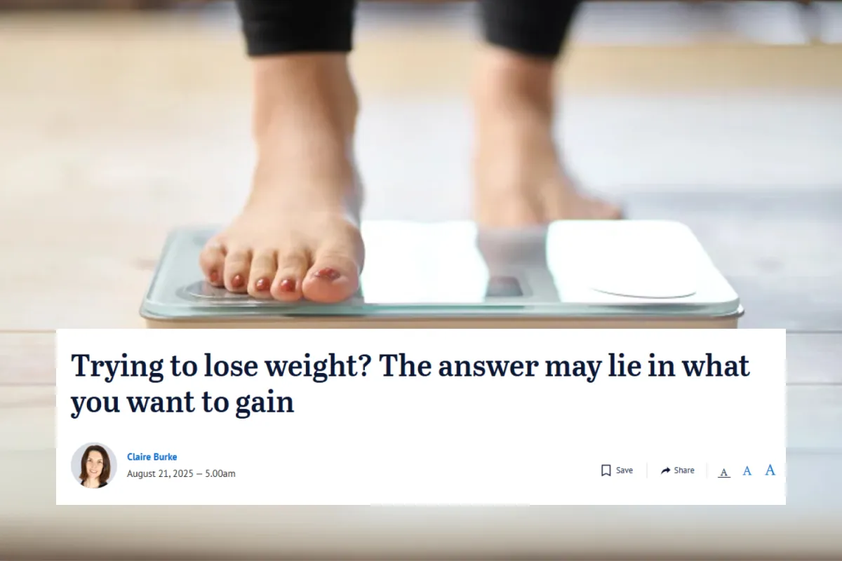 Trying to lose weight? The answer may lie in what you want to gain