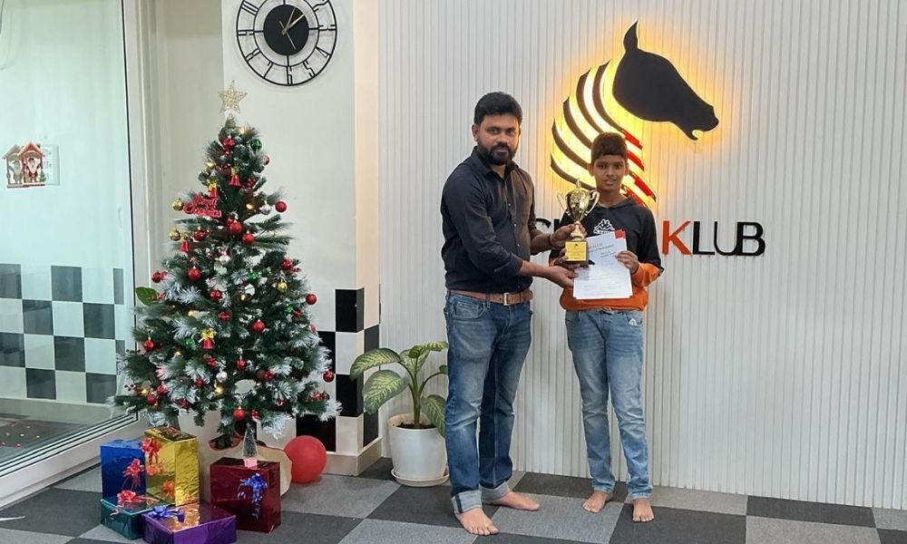 Under 17 Chess Champion: Pavan Arun Wins