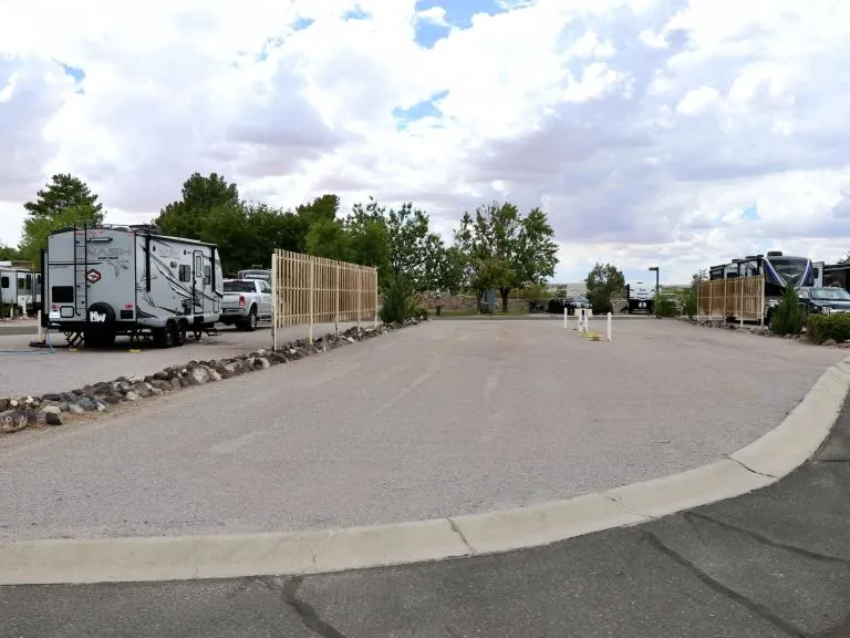 A dock at Possum Kingdom RV Resort