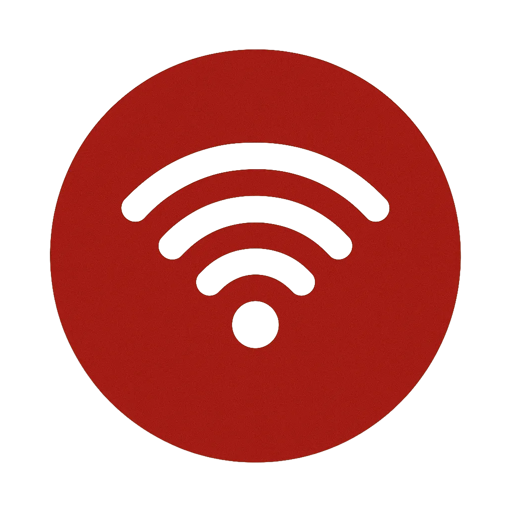 Guest working remotely at Possum Kingdom RV Resort using the park‑wide high‑speed Wi‑Fi