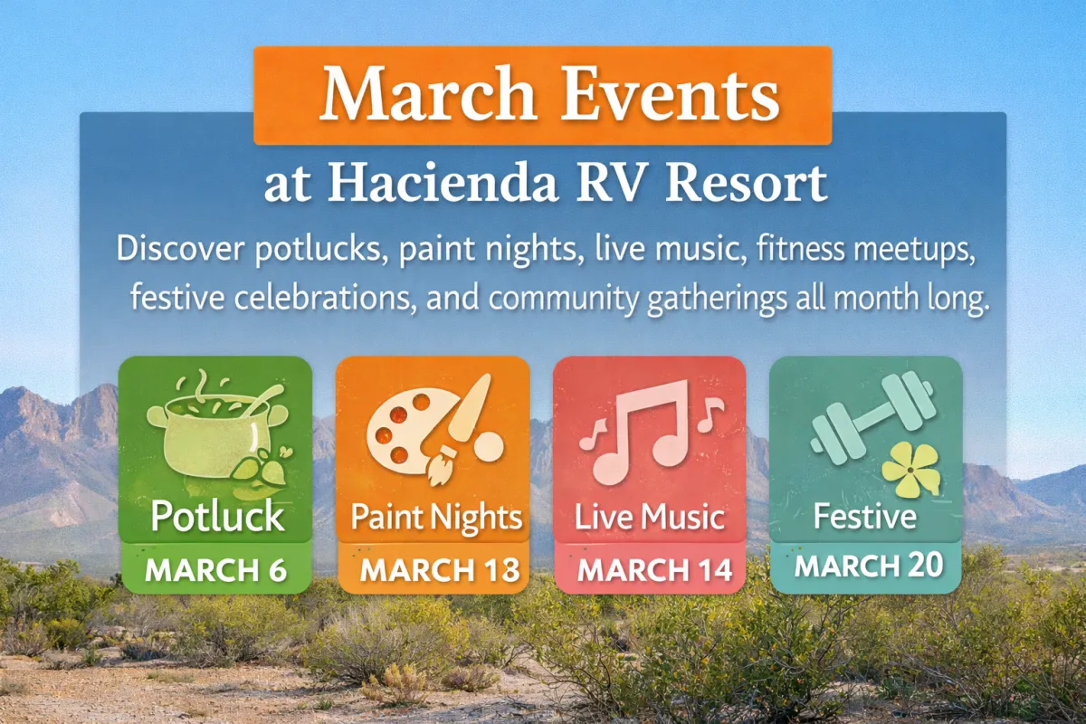 March Events at Hacienda