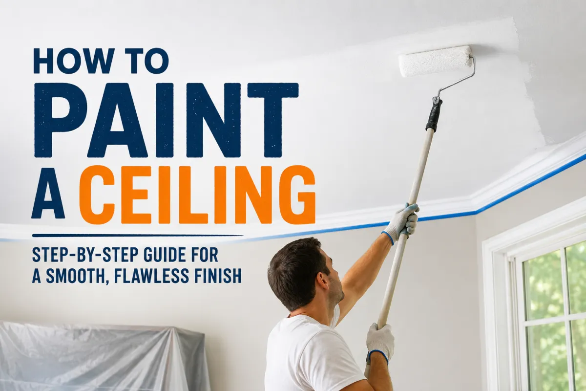 How to Paint a Ceiling