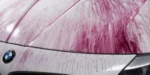 iron decontamination on car paint