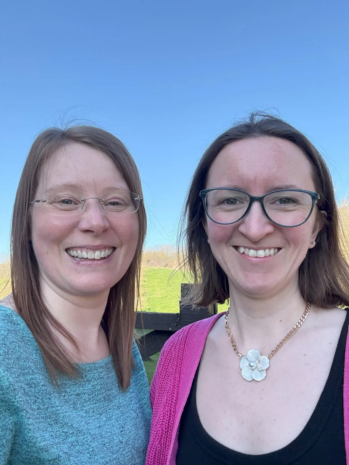 Flic and Michele, founders of a parenting hub supporting families from pregnancy to teens