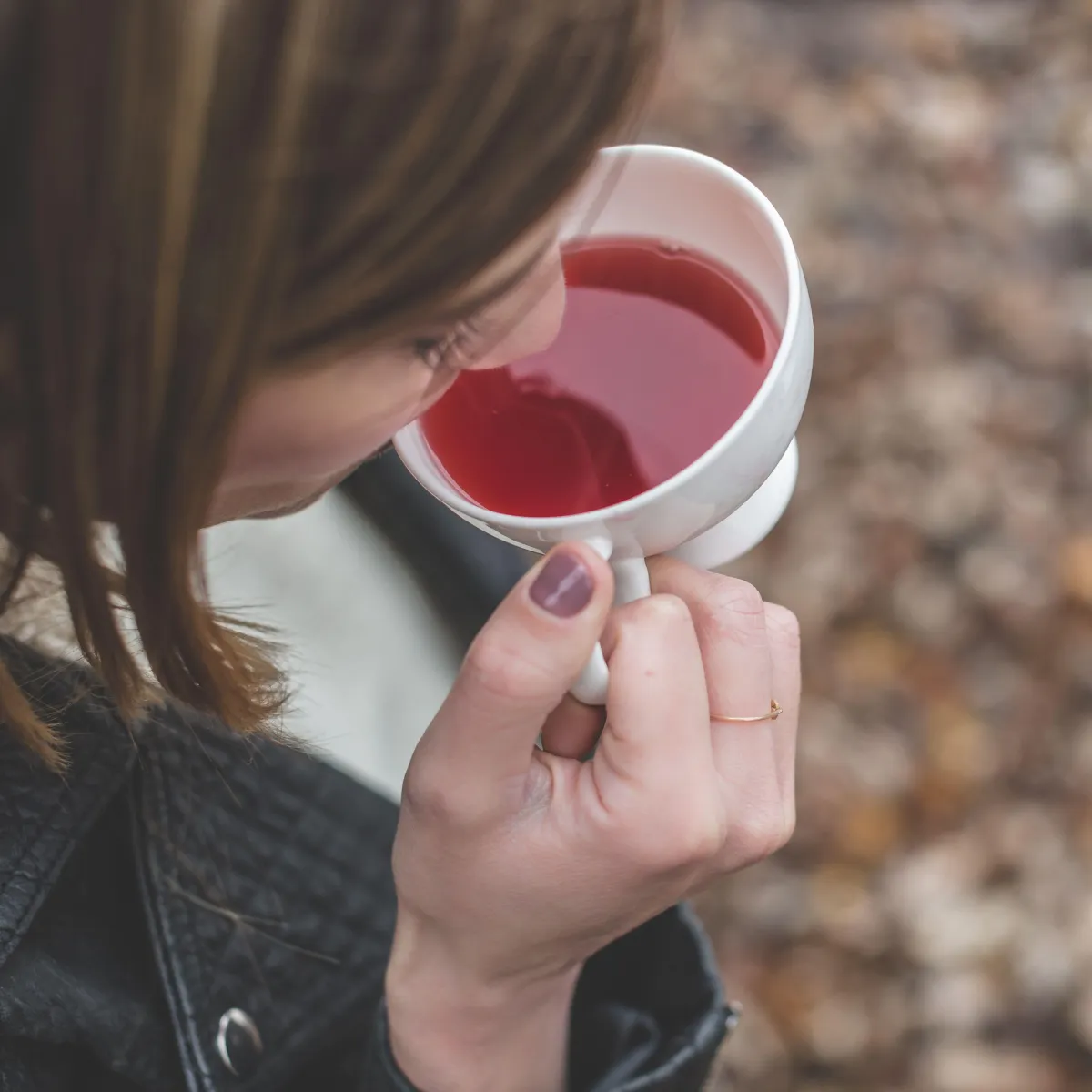 Image of a woman taking some time for herself