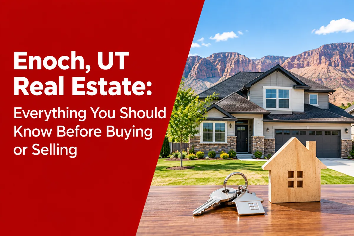 Enoch UT real estate agent helping buyers and sellers