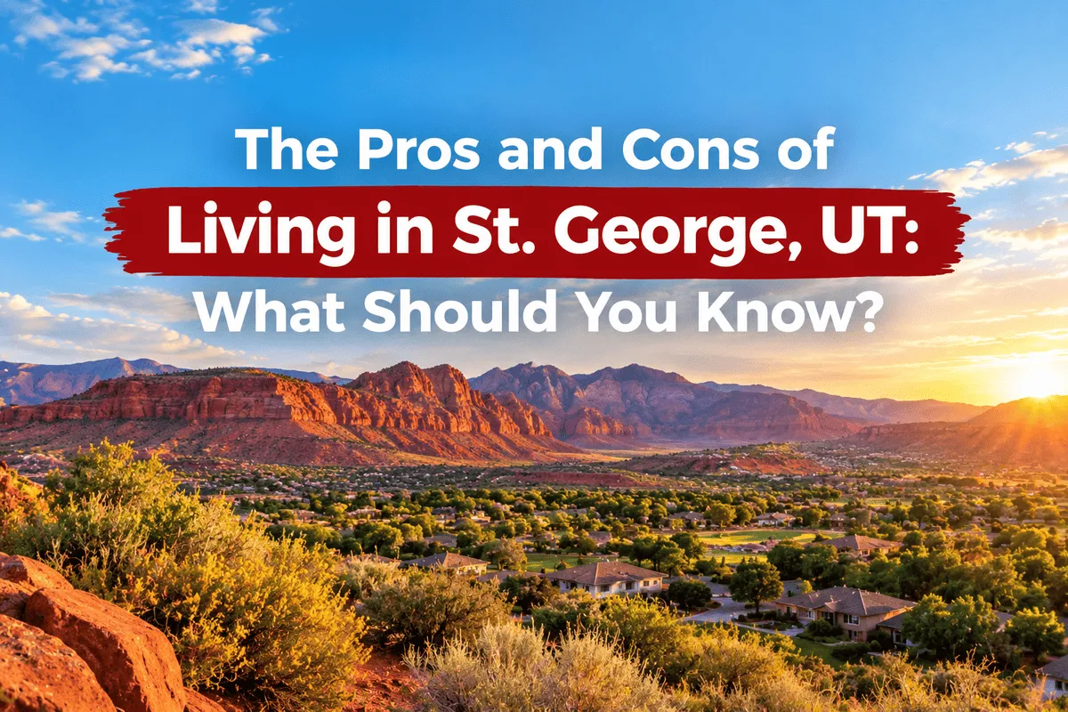 The Pros and Cons of Living in St. George, UT: What Should You Know?