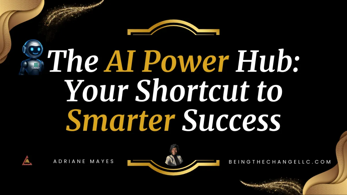 Being the Change LLC Menu