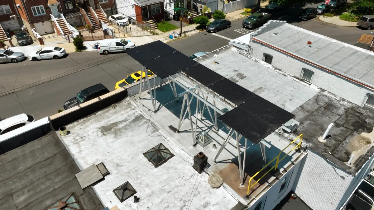 Roof tune-up with future solar in mind