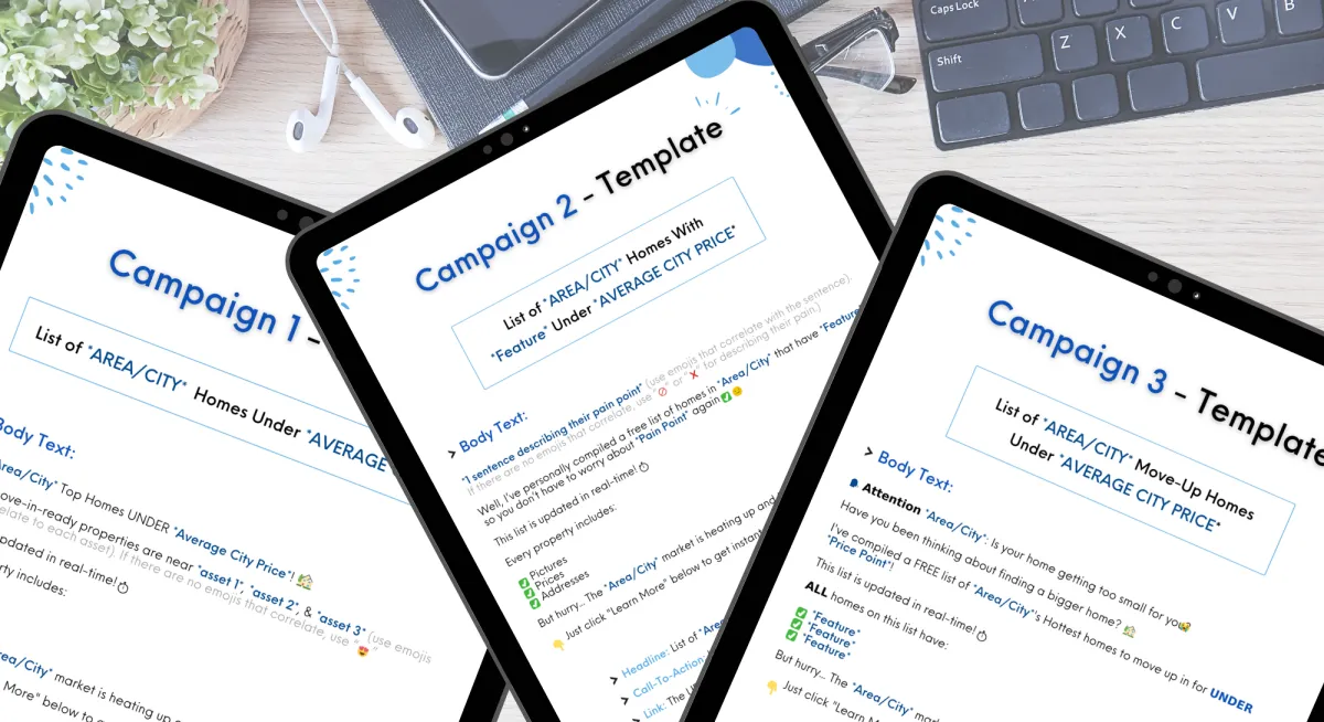 3 High Performing Real Estate Ad Templates 3 High Performing Real Estate Ad Templates