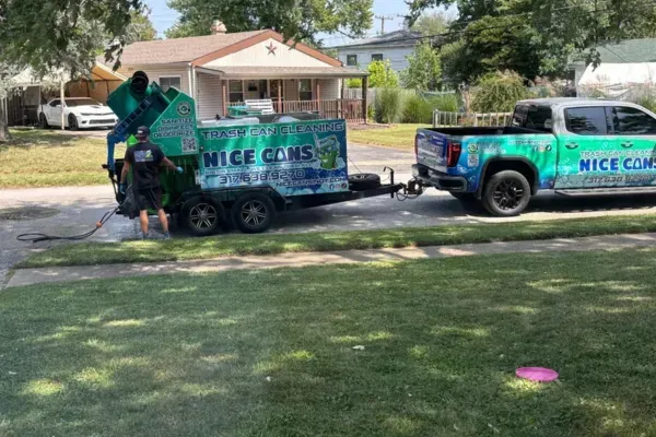 Trash Can Cleaning in Danville, IN | Nice Cans