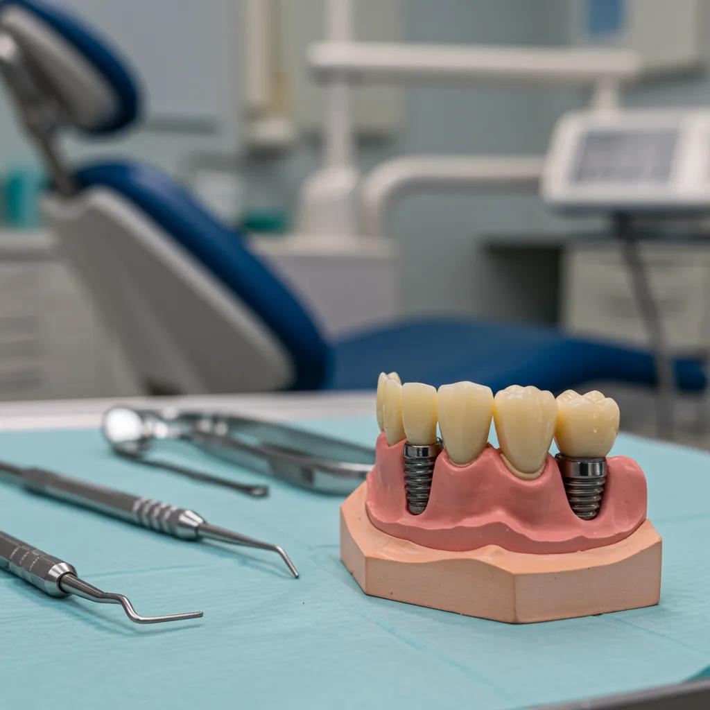 mold of dental implants