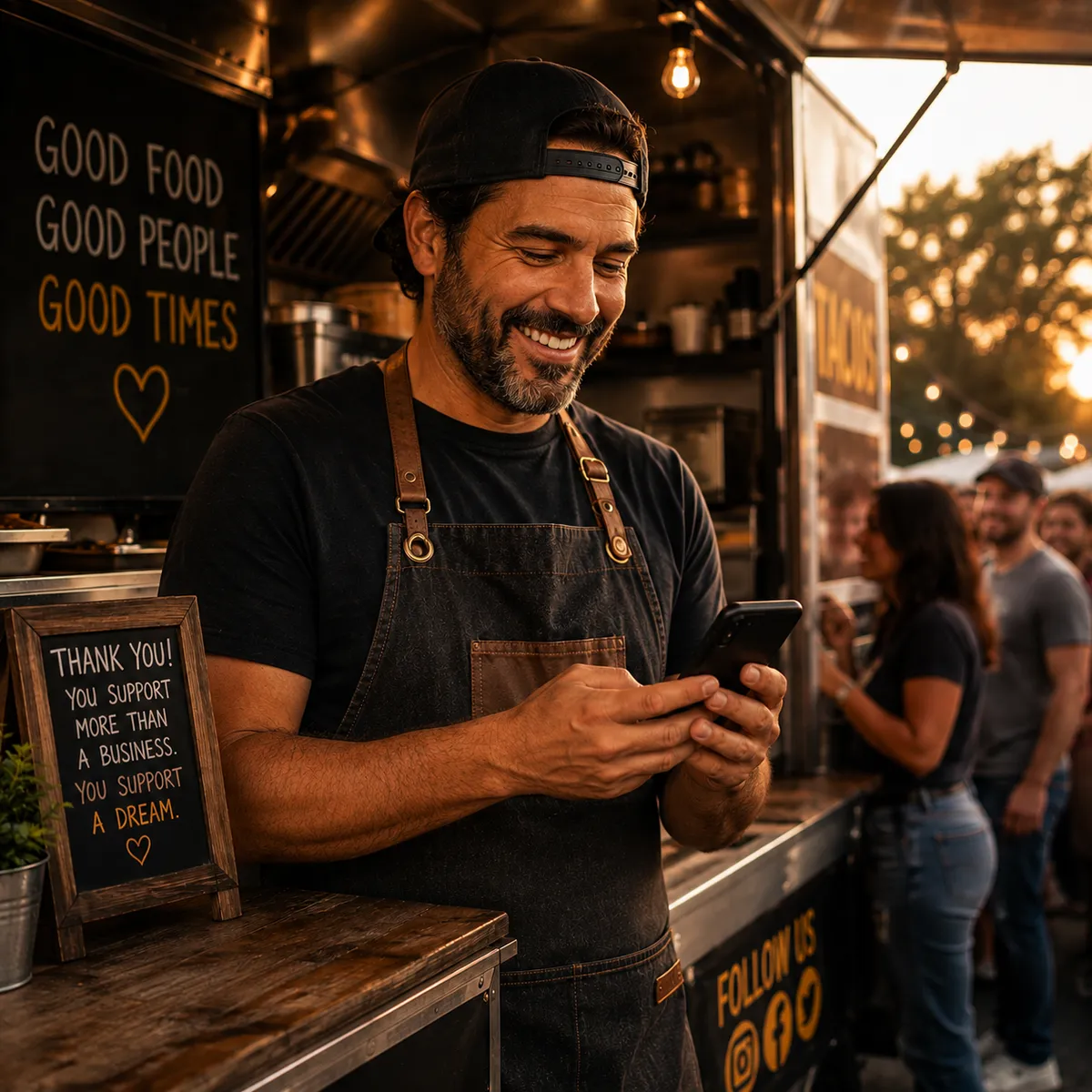 Lifestyle image representing truck owners