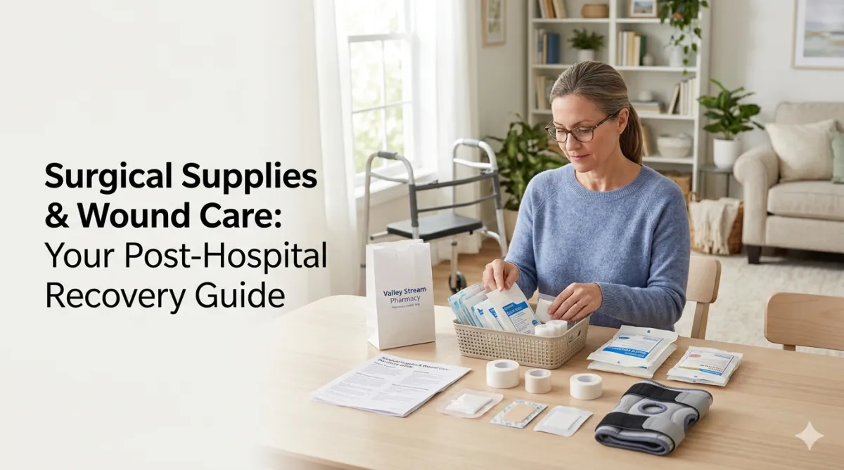 Surgical Supplies & Wound Care Recovery Guide | Valley Stream Pharmacy