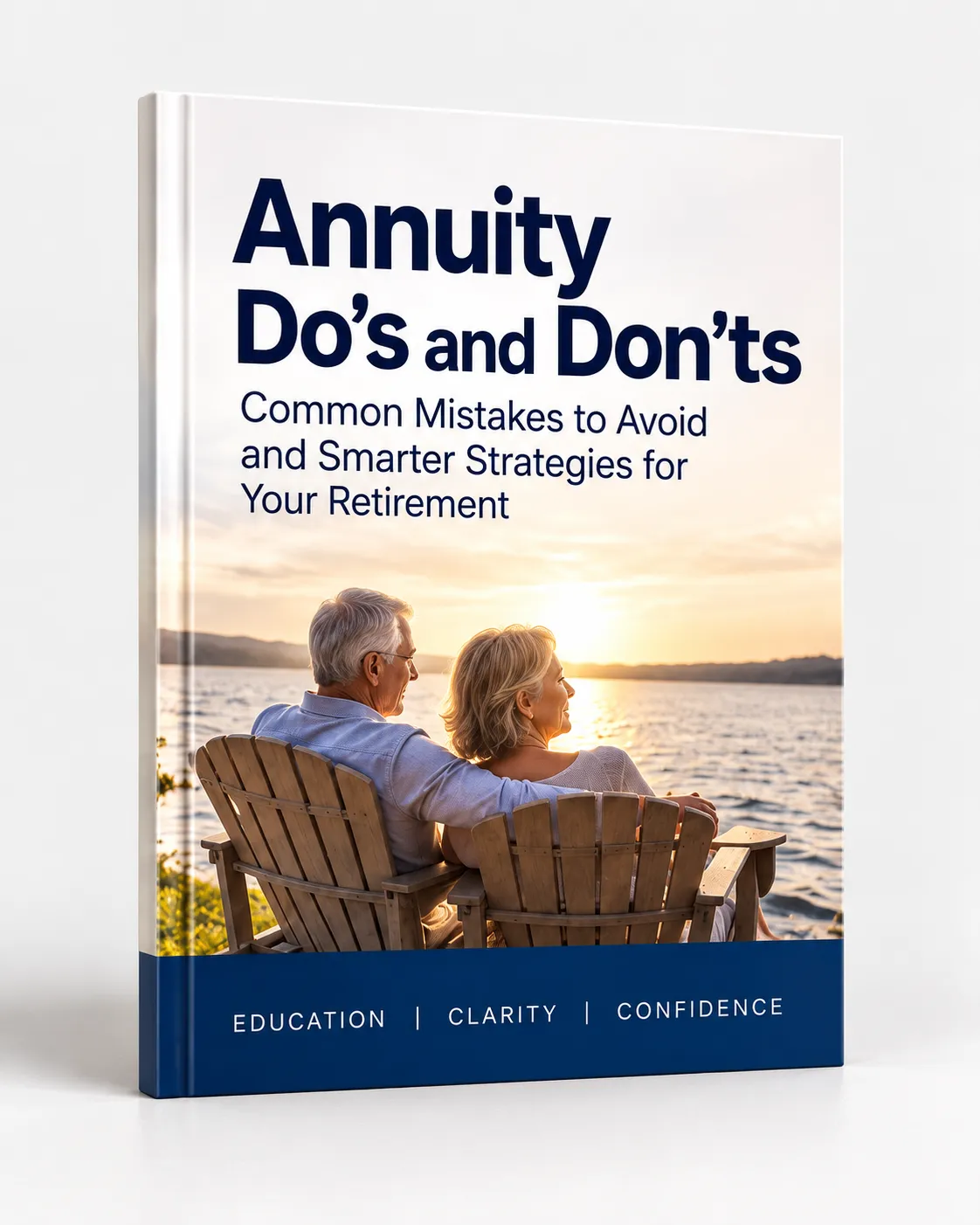 Cover of the educational guide “Annuities Explained: Secure Your Future – What You Need to Know Before Retirement” by Roger Fishel Financial, focused on retirement planning and annuity education for pre-retirees.