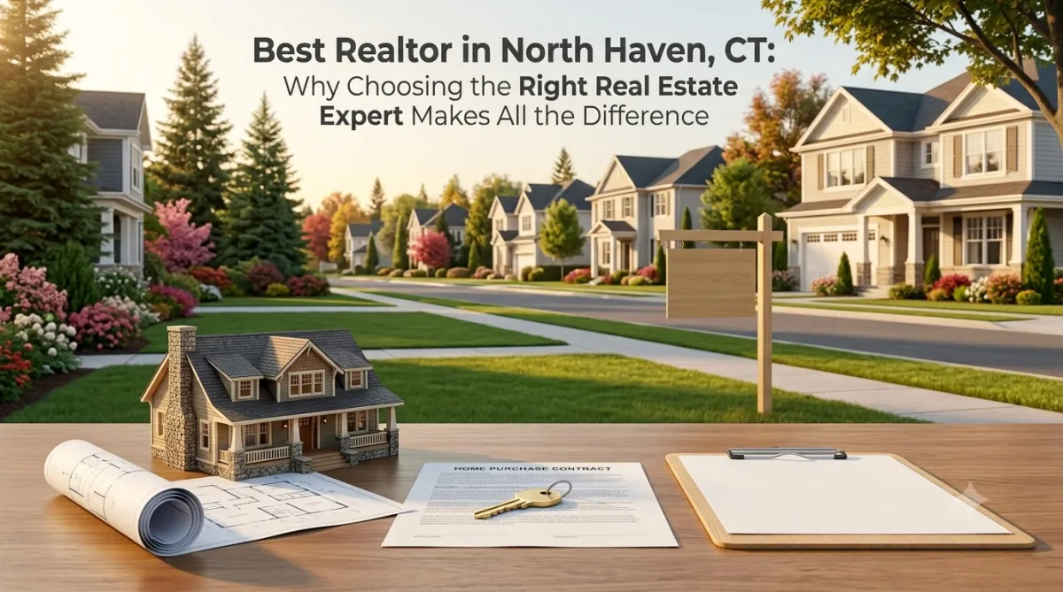 Beautiful residential neighborhood in North Haven, CT featuring well-maintained homes that represent trusted local real estate expertise for buyers and sellers.