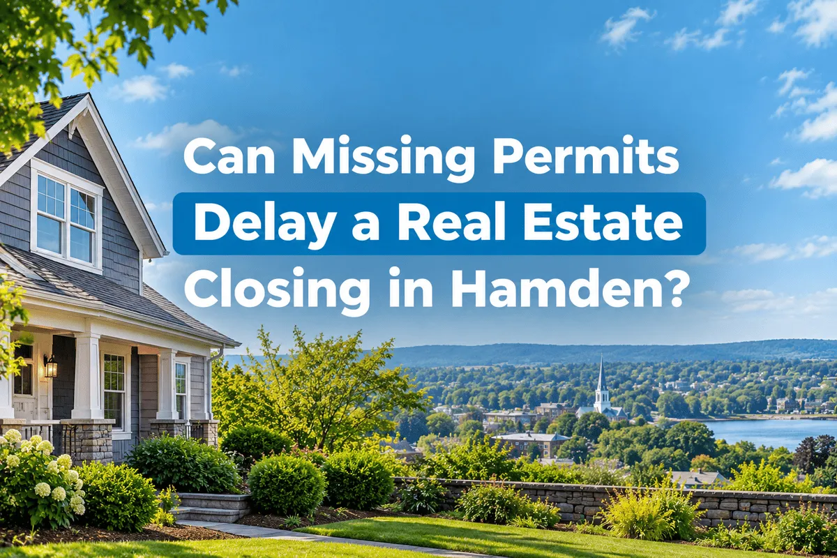 Missing building permits and real estate closing in Hamden