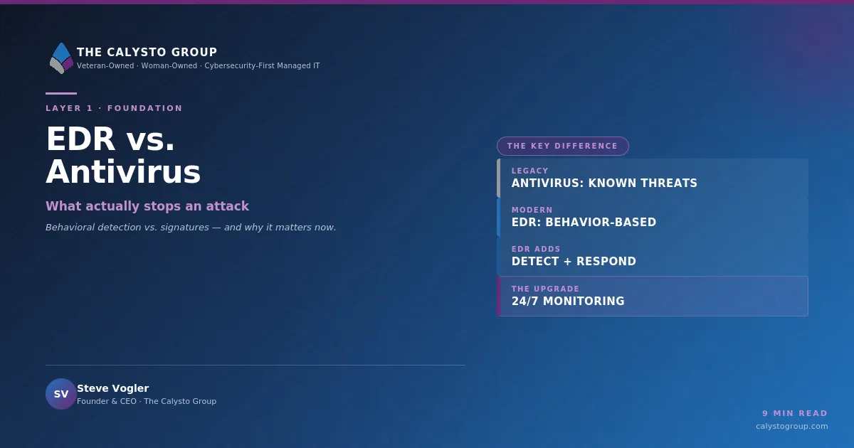 Security operations analyst monitoring endpoint detection dashboards in a modern SOC