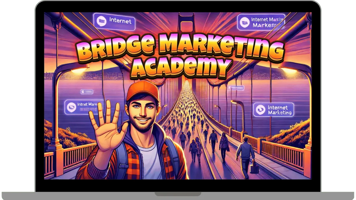 Bridge Marketing Academy Laptop Image