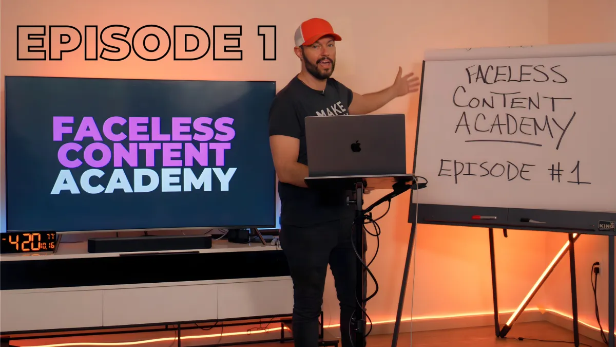 Episode 1 - Faceless Content Academy