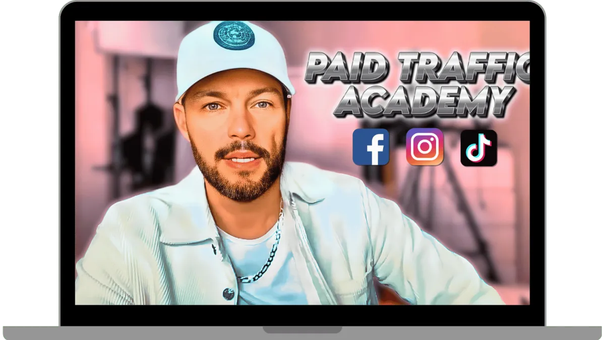 Paid Traffic Academy Laptop Image