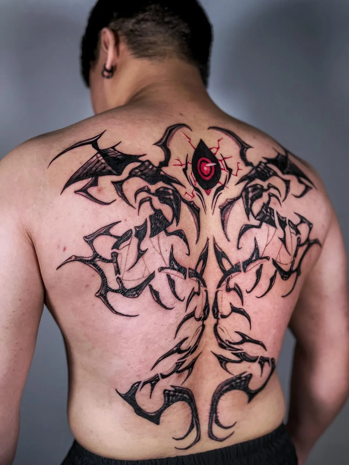 red white and black no smoking sign