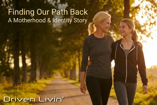 AI-generated illustration of April reuniting with her teenage daughter. Image created for Driven Livin'.