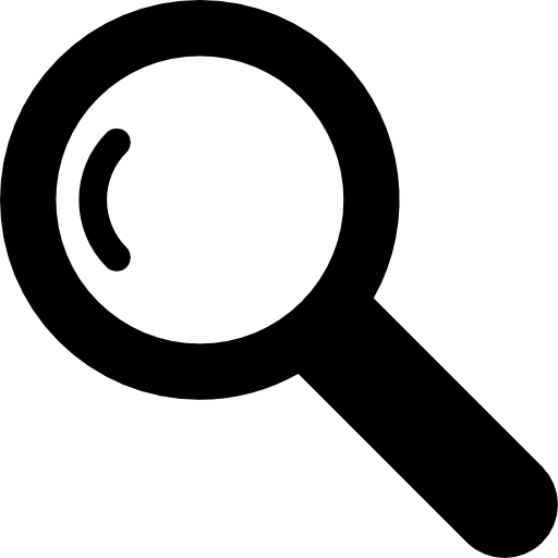 Magnifying glass icon representing the expert valuation of your card collection