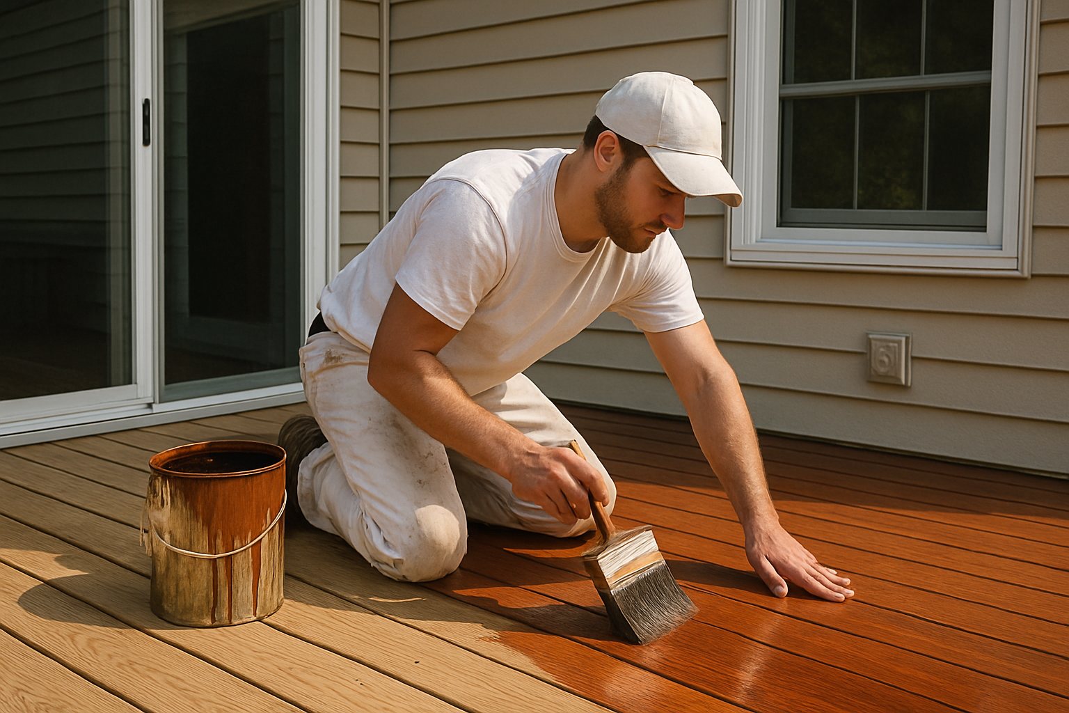 Liberty Deck Staining & Painting