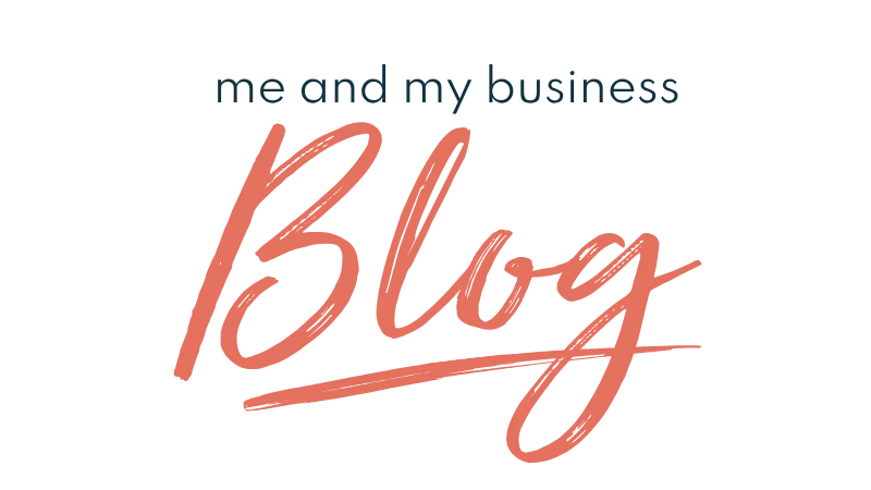 me and my business blog