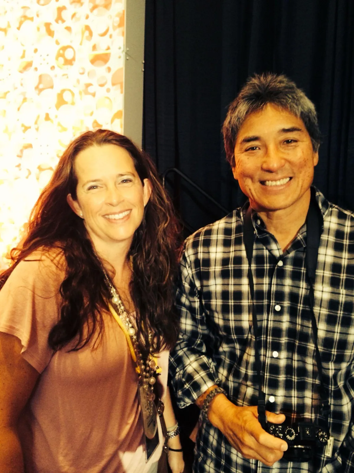 Rebecca has a few marketing heroes. Guy Kawasaki is one of them. Inbound 2014.