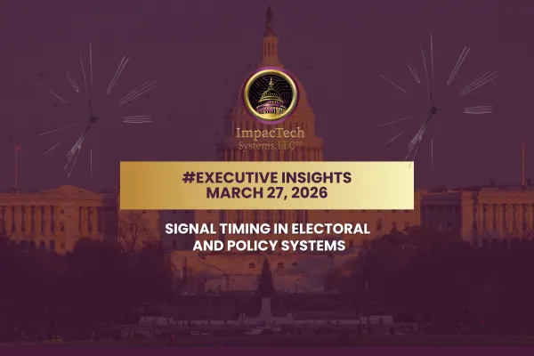 Executive Insights: Signal Timing in Policy and Governance Systems