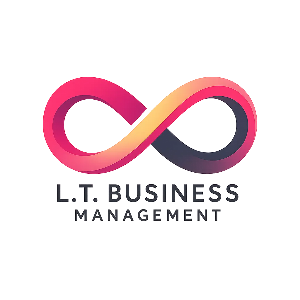 L.T. Business Management logo