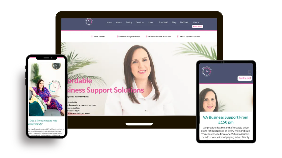 kindful Kids website build
