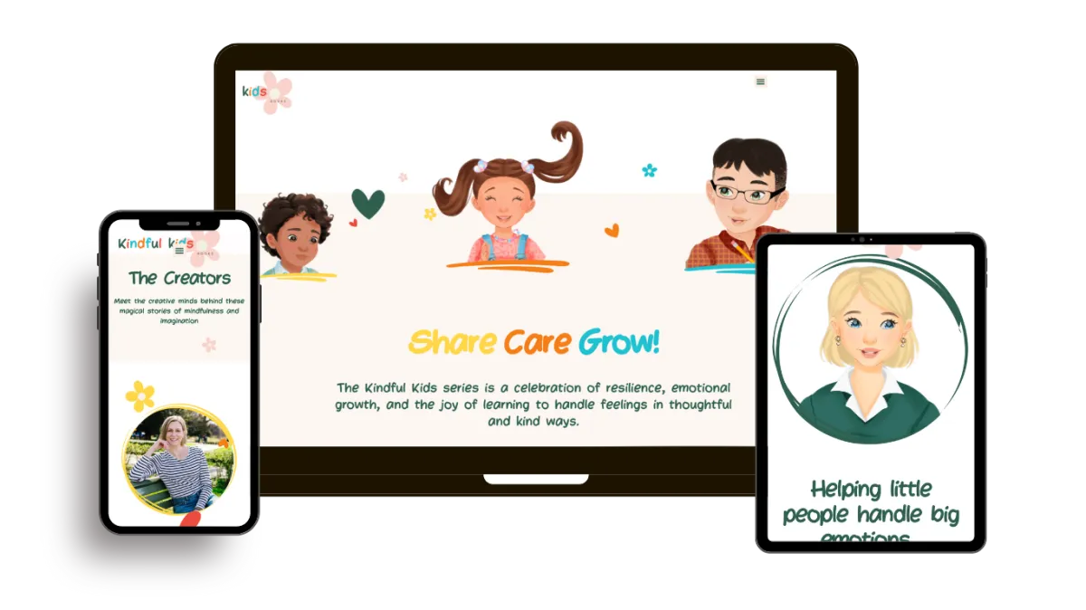 kindful Kids website build