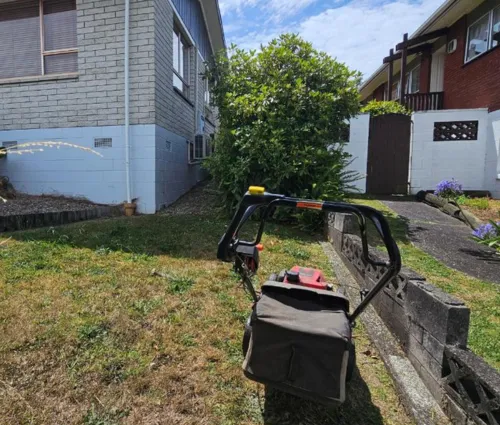 residential lawn mowing service