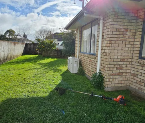 weed eating finish