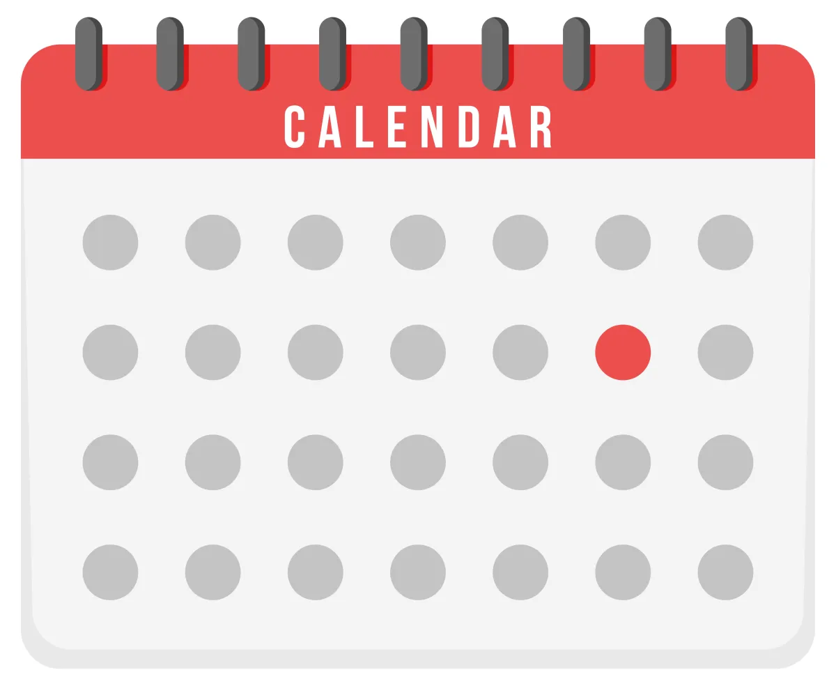 grass cutting calendar